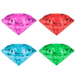Diamante para Foto cor Cristal Color
